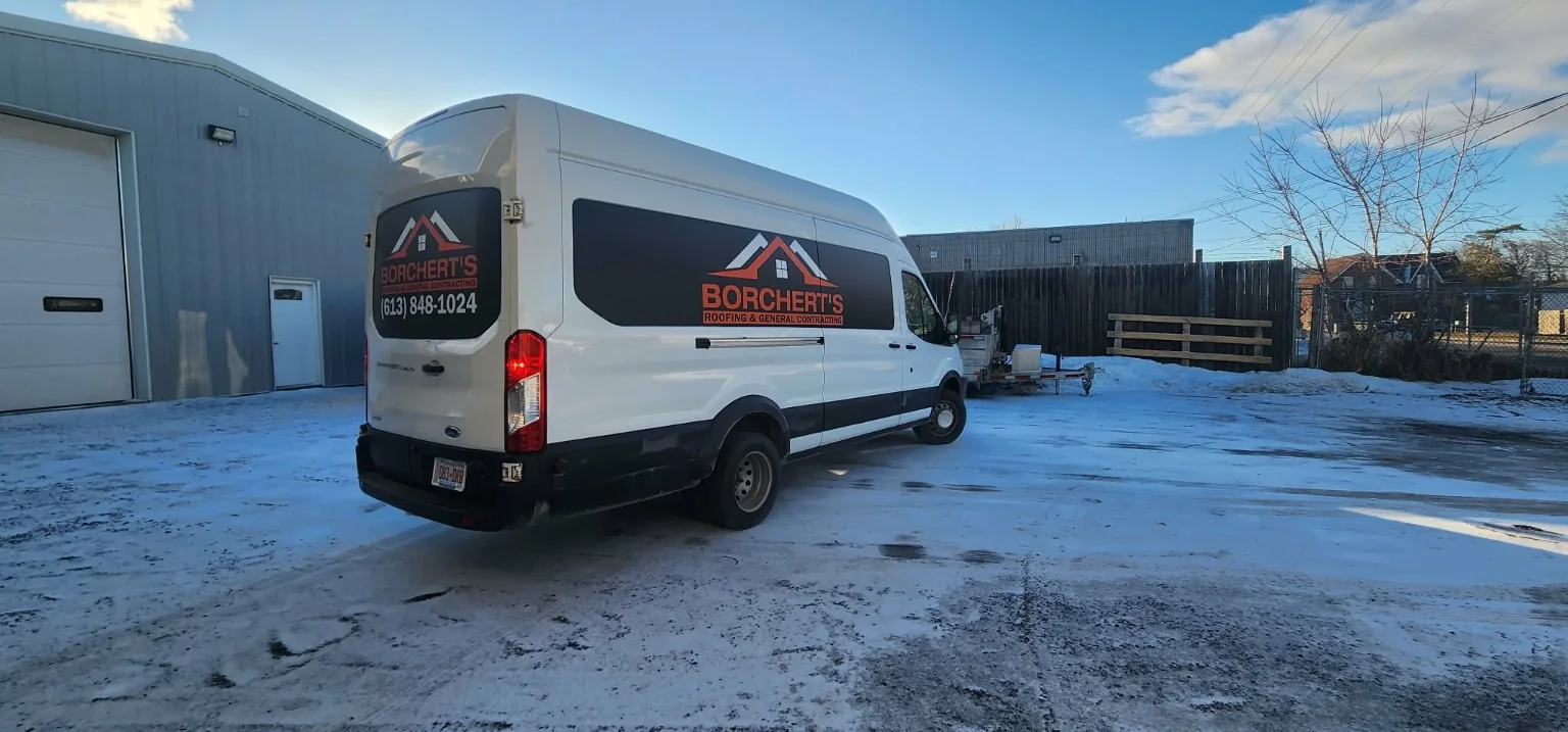 Commercial service van graphics