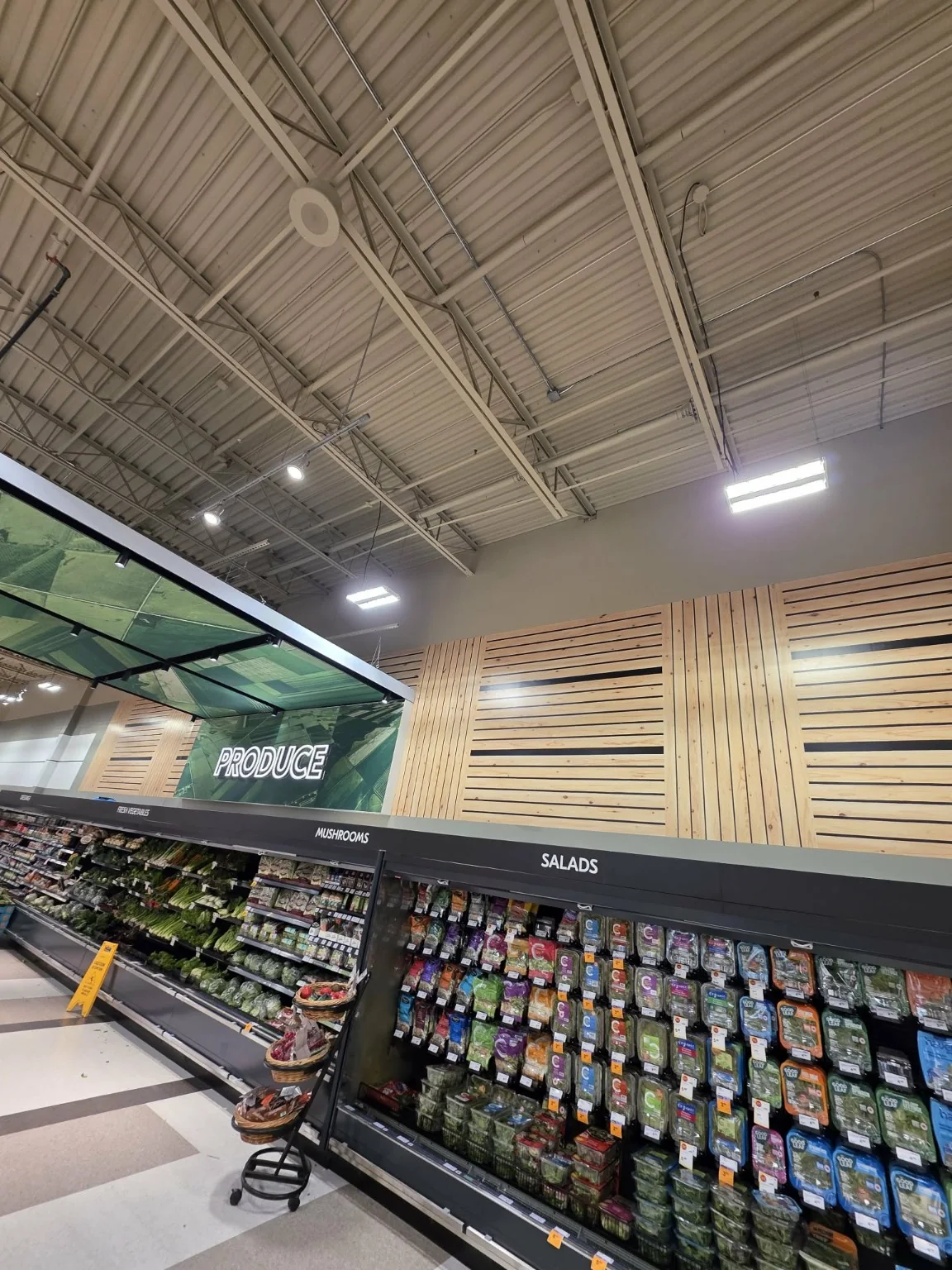 Retail aisle and department header graphics