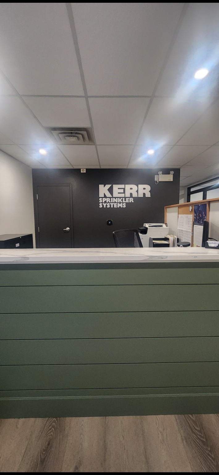 Kerr Sprinkler Systems interior dimensional logo